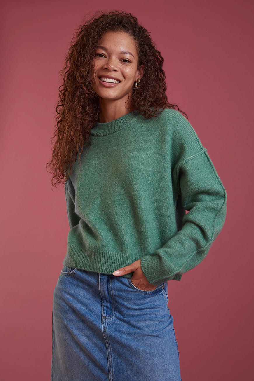 PULL COL ROND MARINA LES PETITES BOMBES