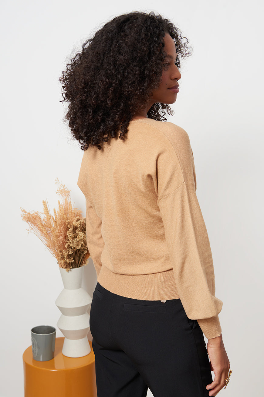 PULL JULIANA CAMEL