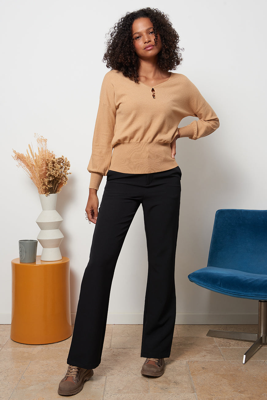 PULL JULIANA CAMEL