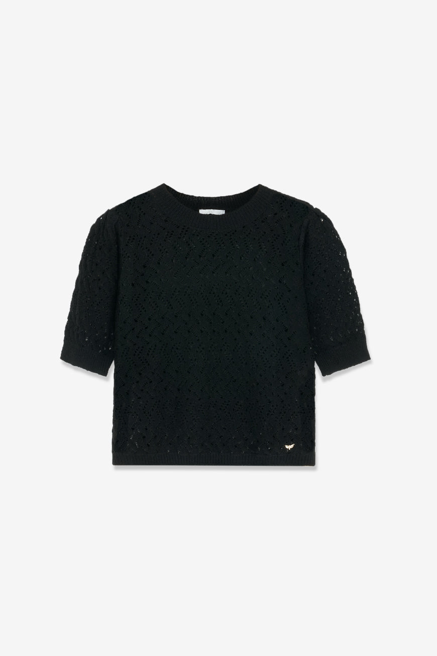 PULL MANCHE COURTE MAELISE