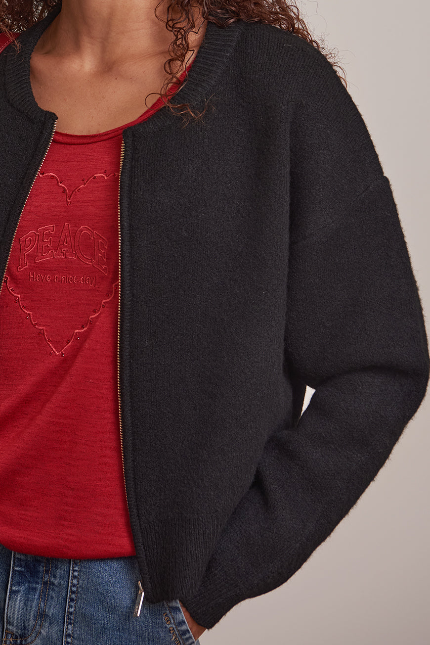 GILET ZIPPE MARIANNE