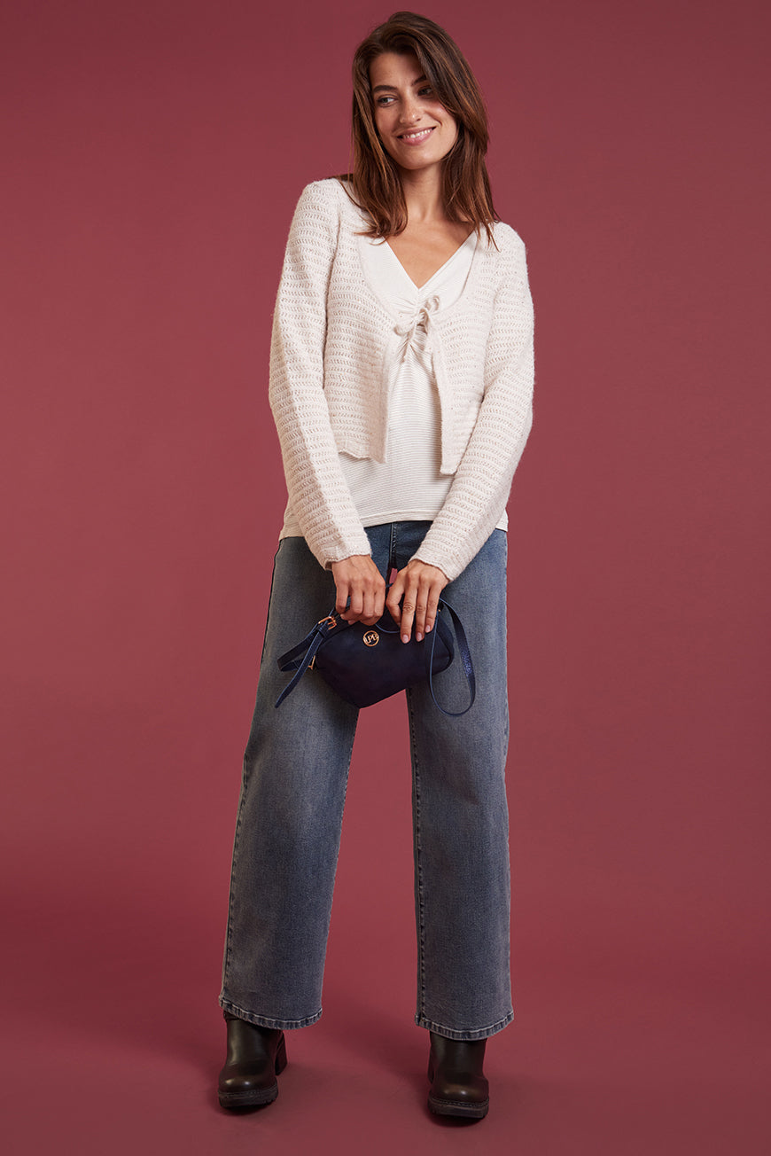 GILET COURT A NOUER LOICA