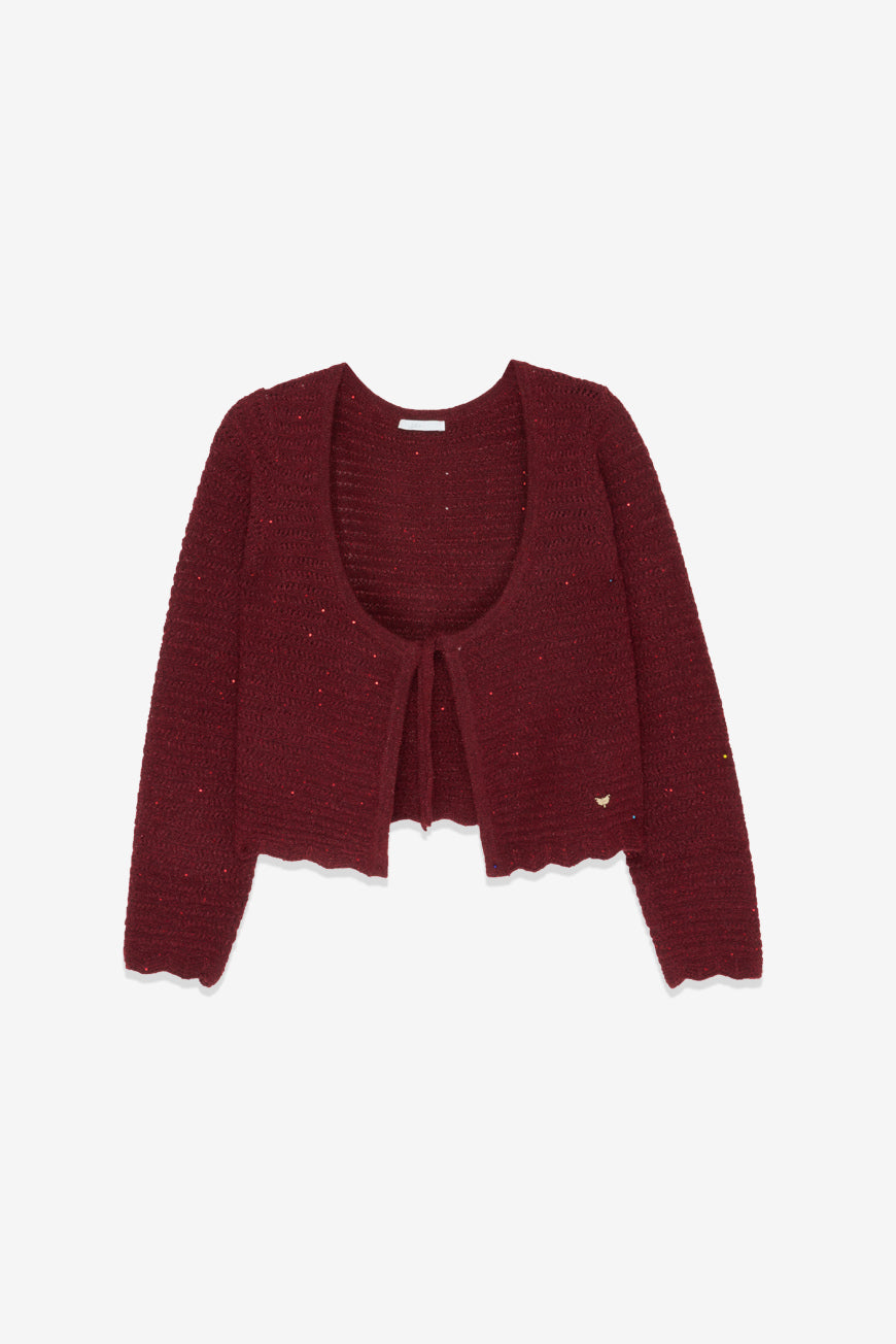 GILET COURT A NOUER LOICA