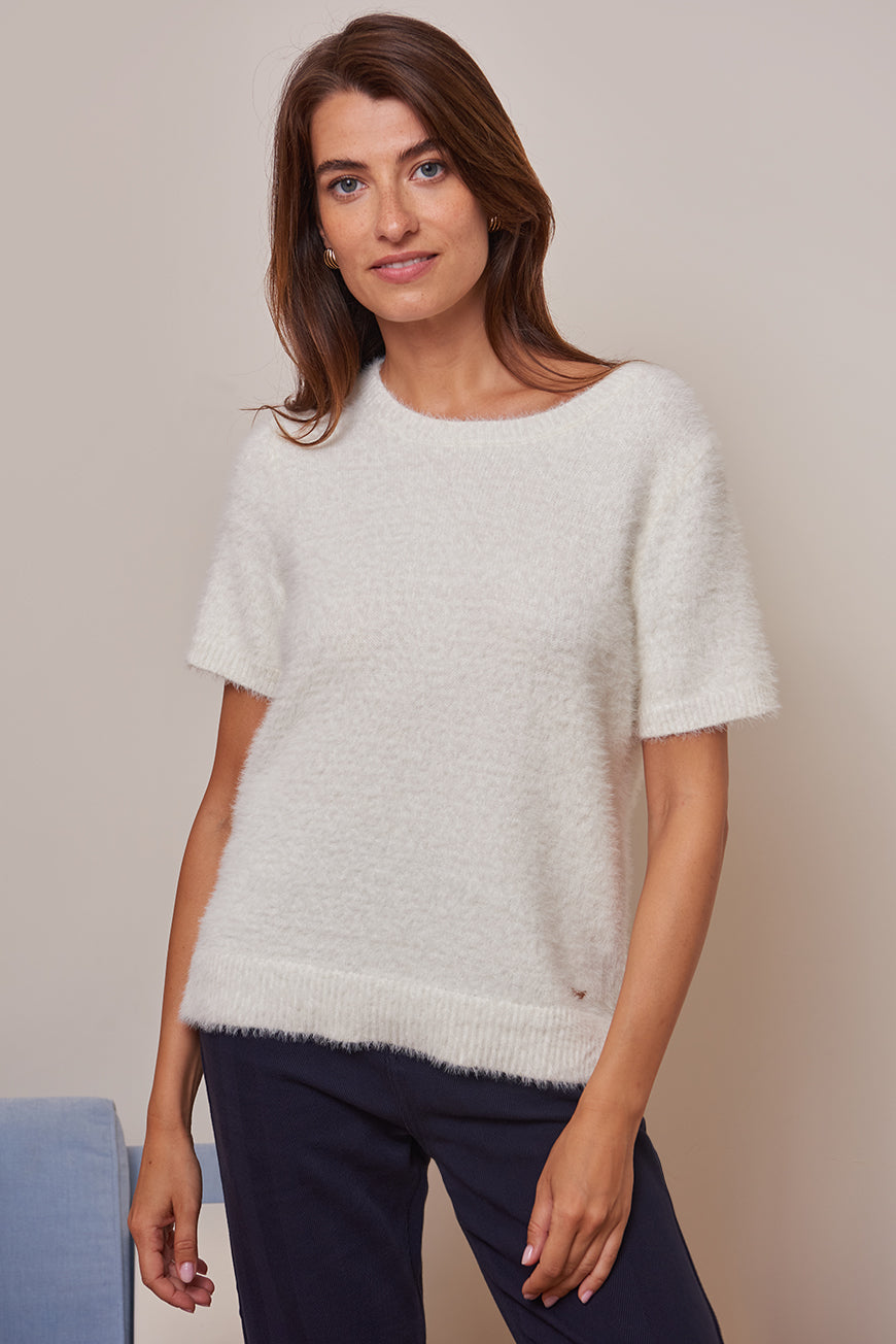 PULL MANCHE COURTE MAGALI