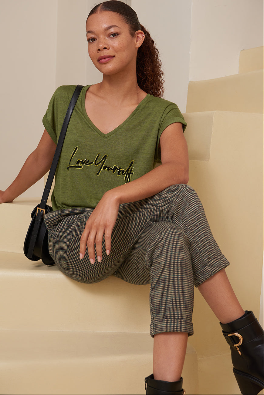 TEE SHIRT A MESSAGE DERNA