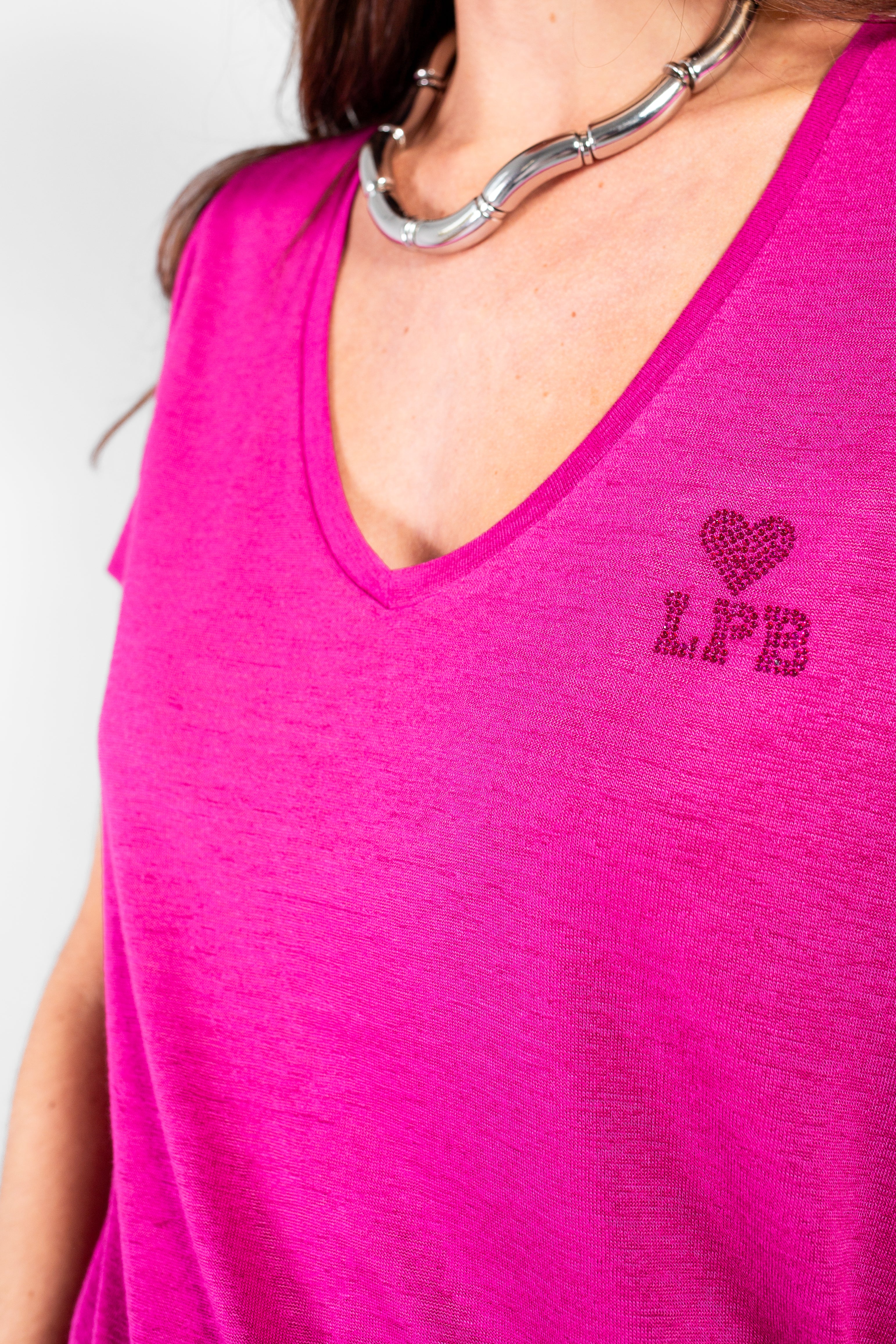 TEE SHIRT BRUNILDE FUCHSIA