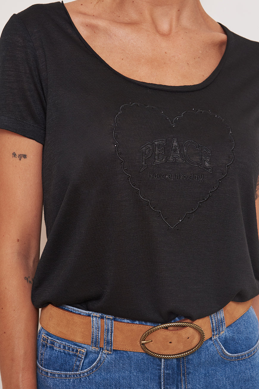 TEE SHIRT GIULIA PEACE