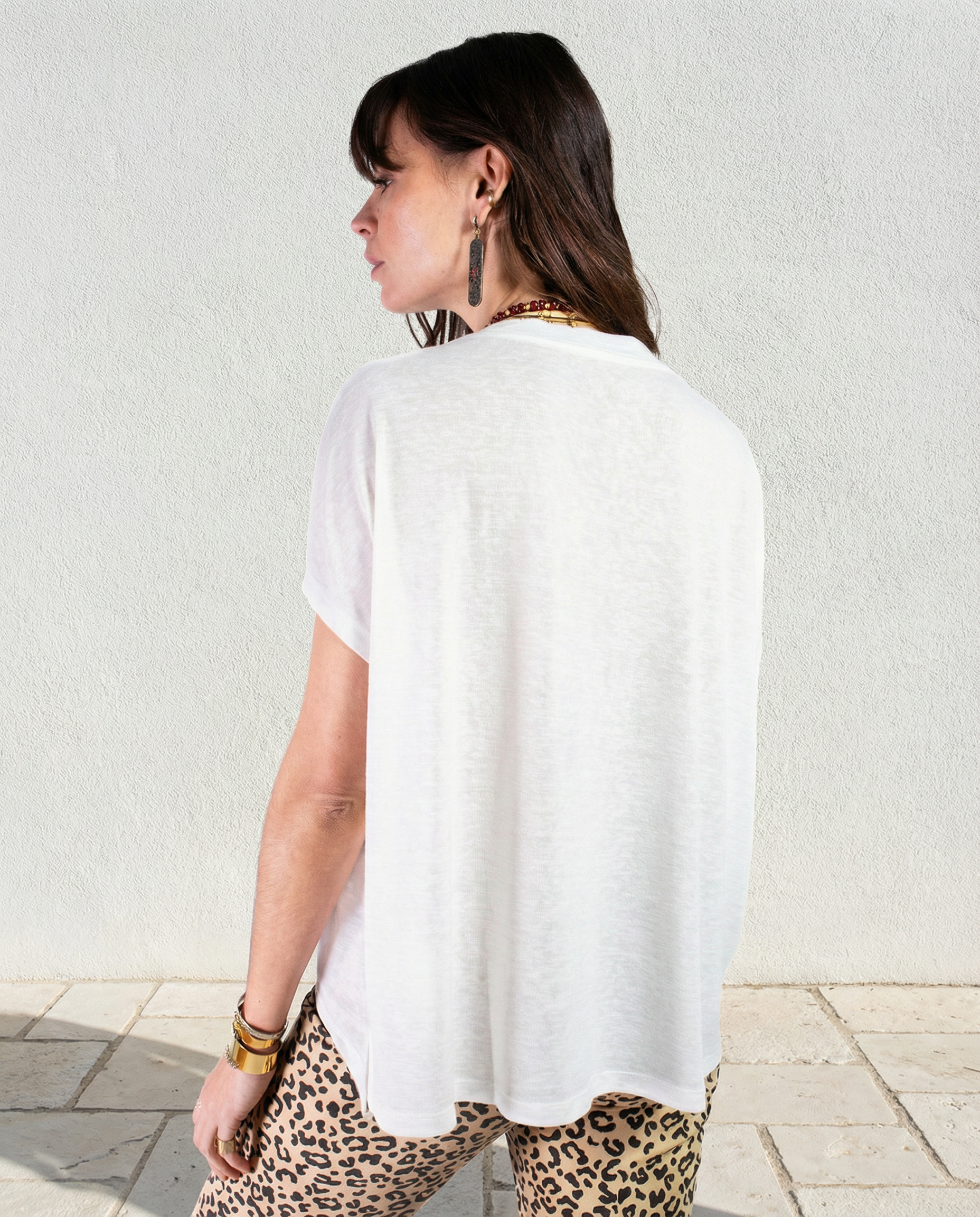 TEE SHIRT NAHILA BLANC