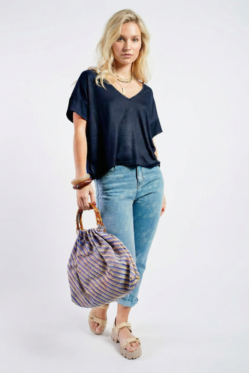 TEE SHIRT NALINE MARINE