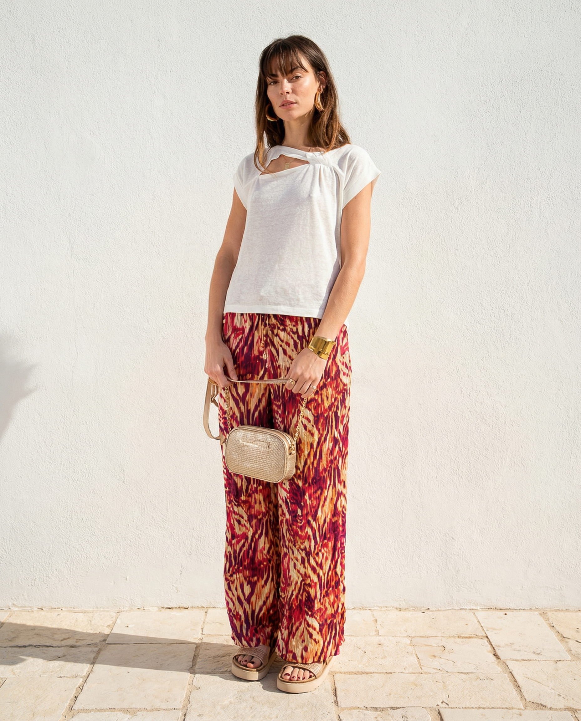 TEE SHIRT NEBIA BLANC