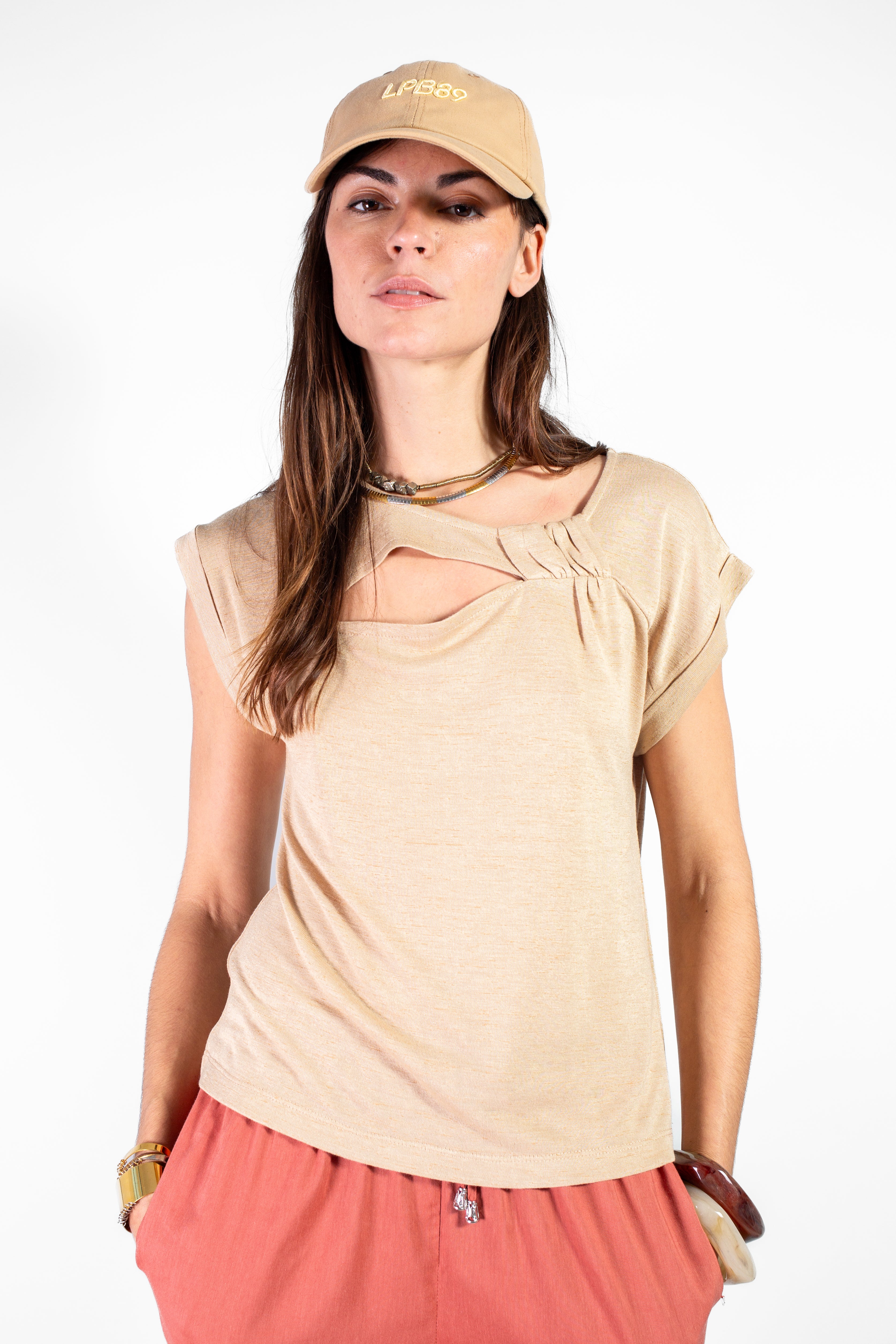 TEE SHIRT NEBIA BEIGE