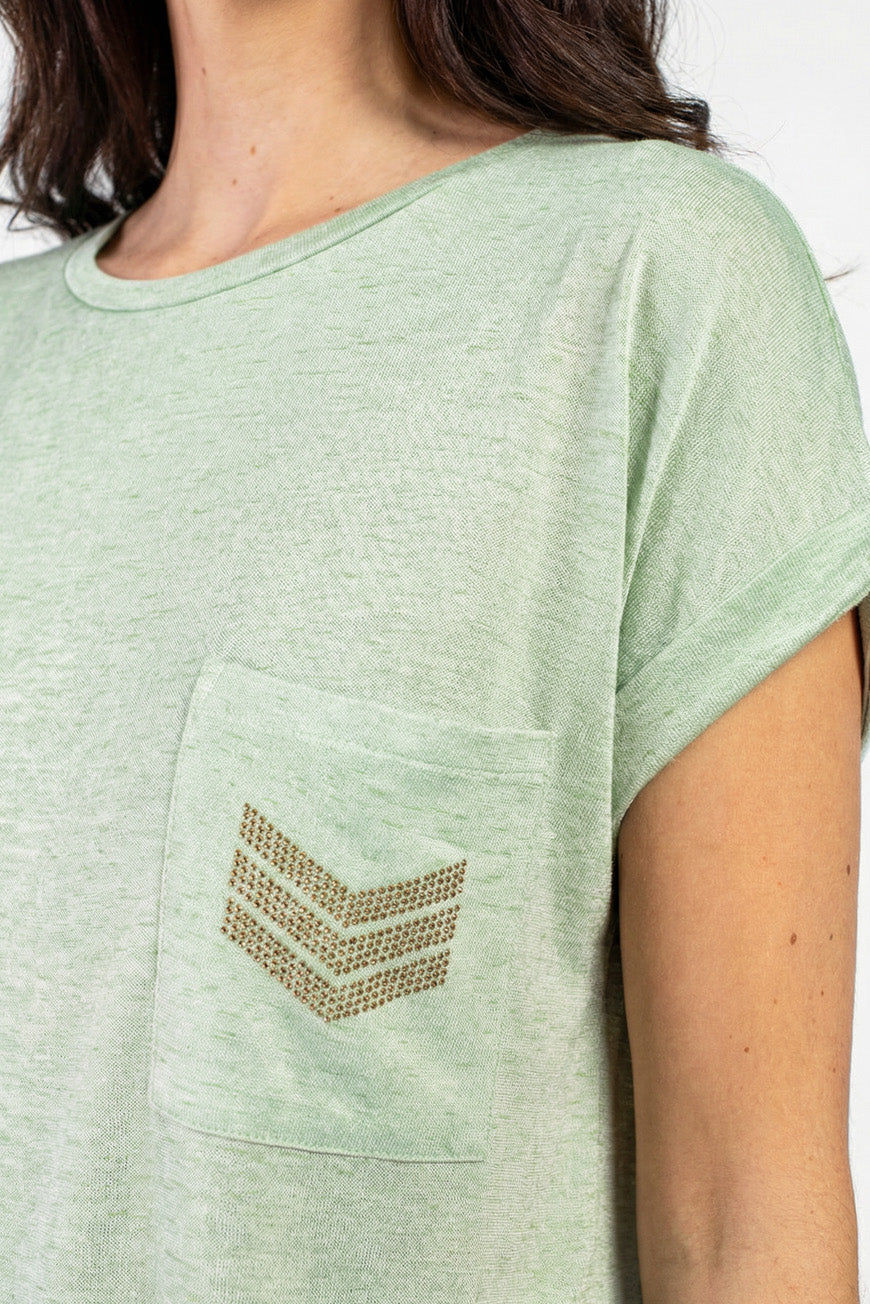 TEE SHIRT NOUMEA ABSINTHE