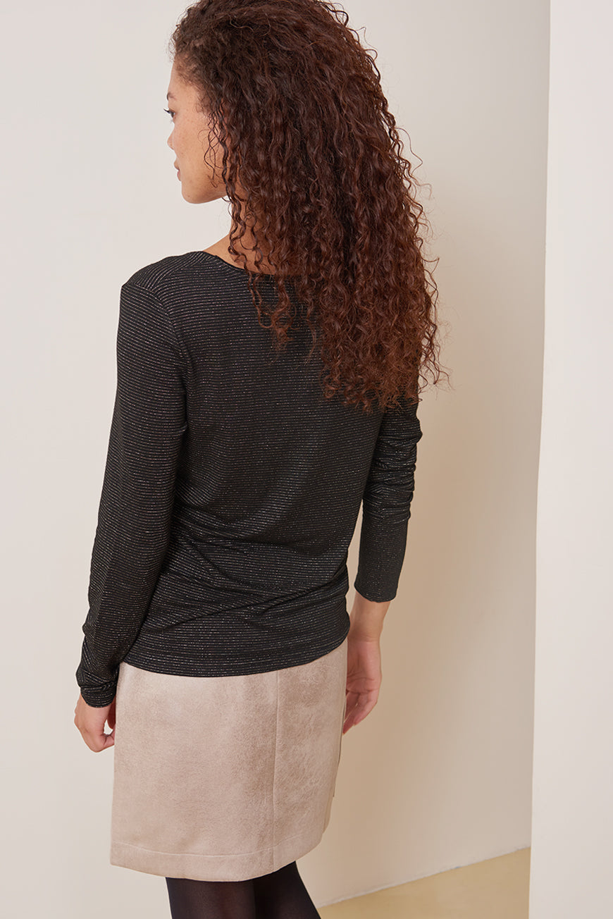 TEE SHIRT MANCHE LONGUE MELINDA