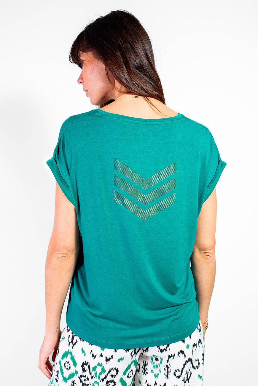 TEE SHIRT DERNA EMERAUDE