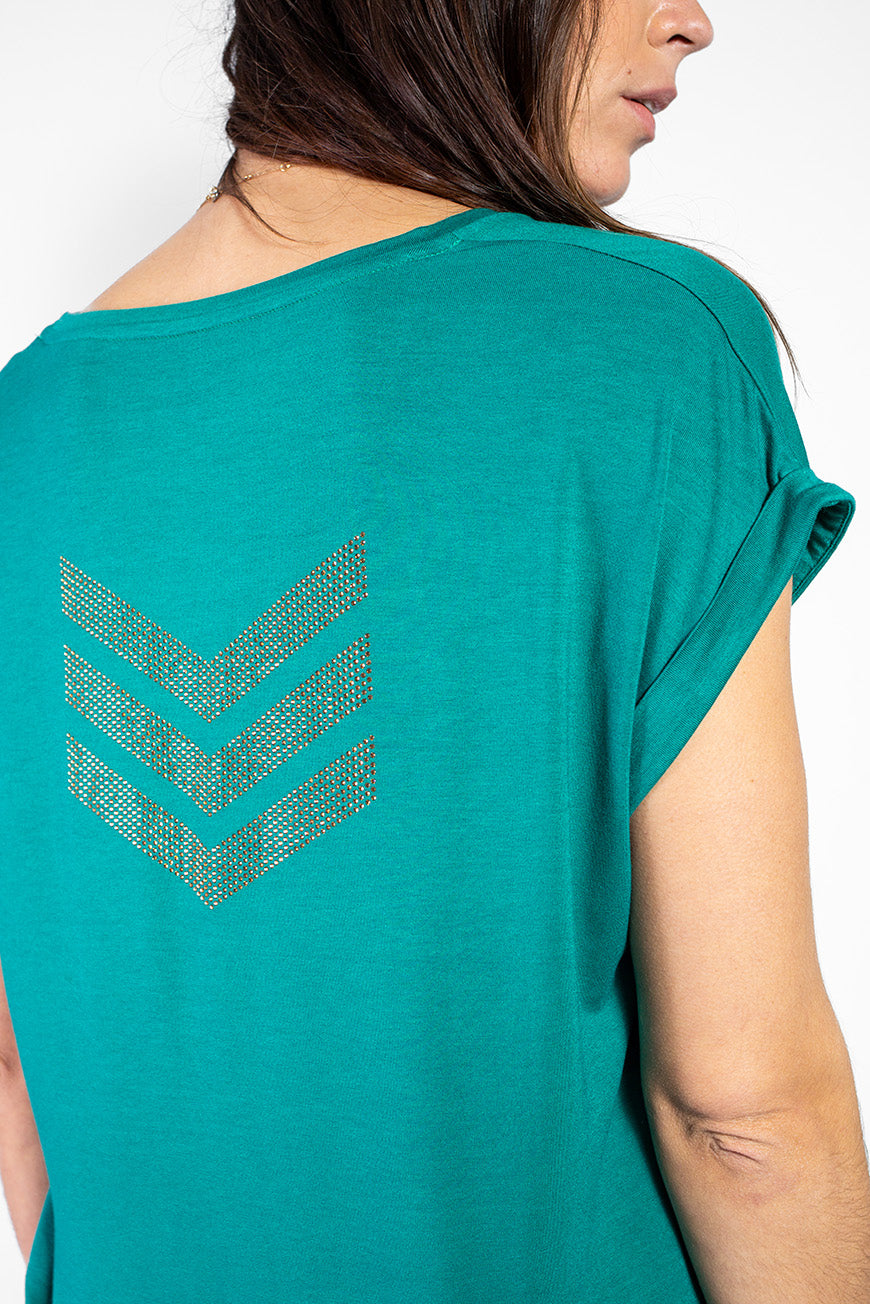 TEE SHIRT DERNA EMERAUDE