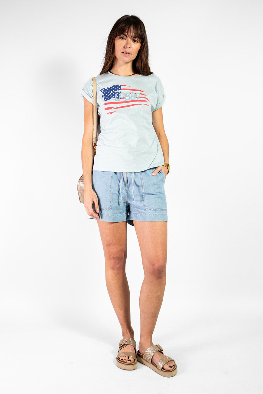 TEE SHIRT NOUMEA CIEL