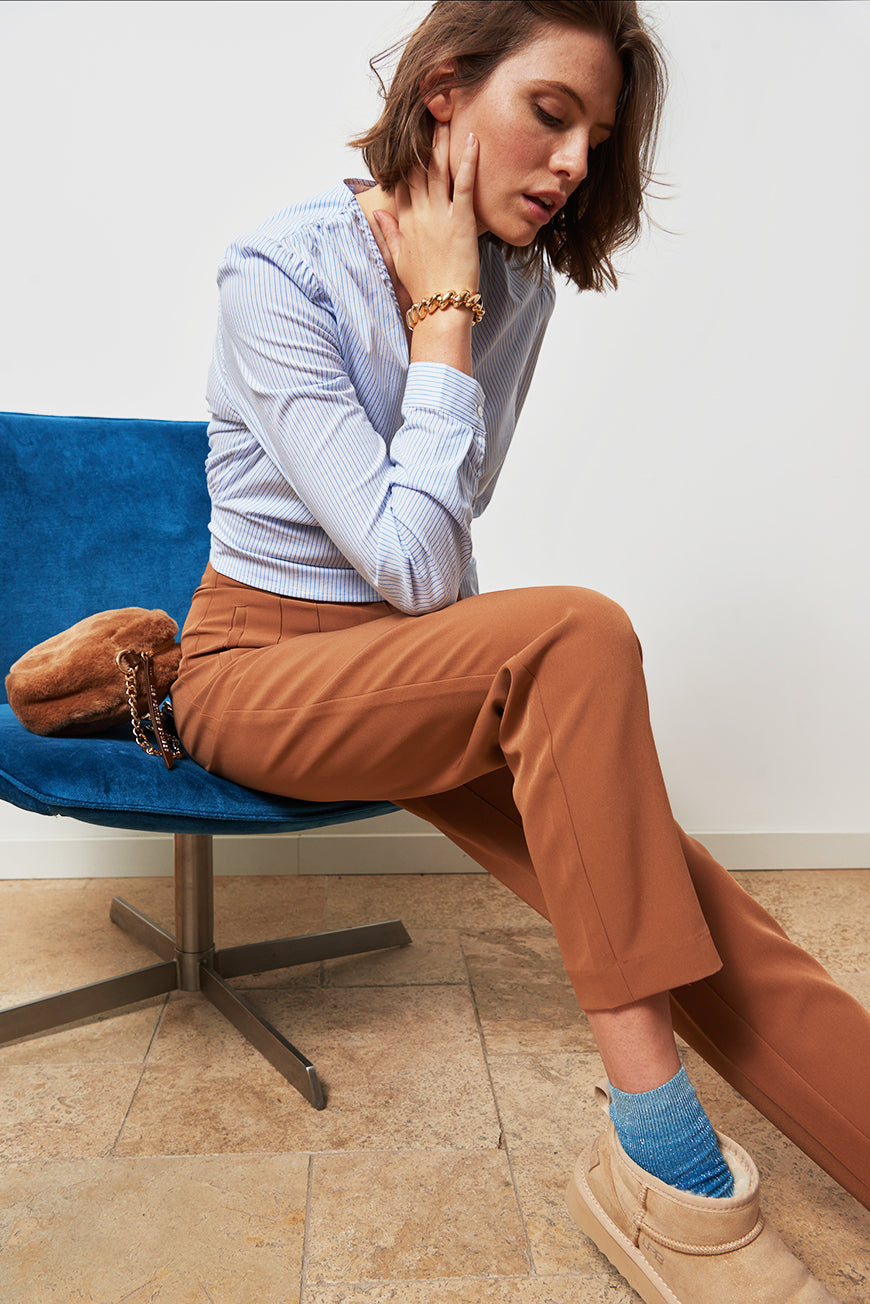 PANTALON GUYANE CAMEL