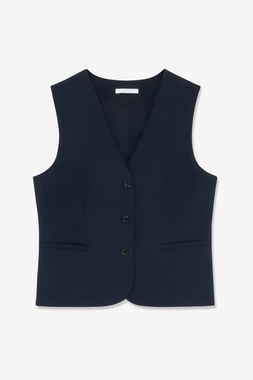 GILET DE COSTUME SANS MANCHE JESSIA