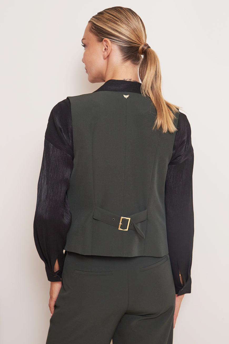 GILET DE COSTUME SANS MANCHE JESSIA
