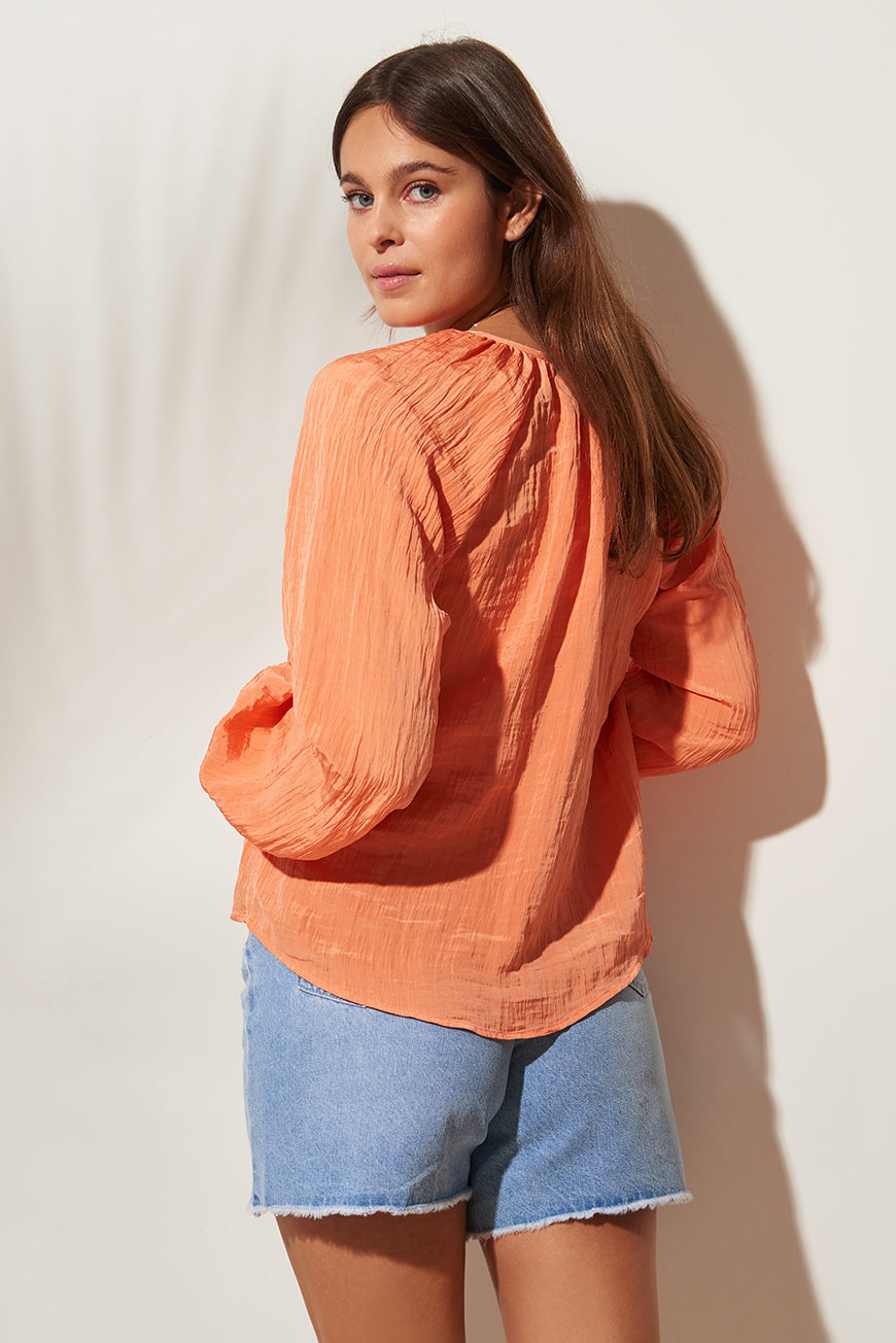BLOUSE EN GAZE IARA