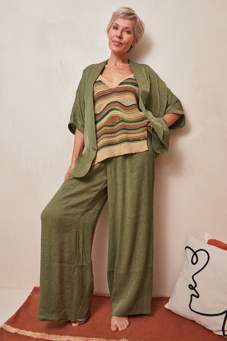 PANTALON LARGE ET FLUIDE DALIDA