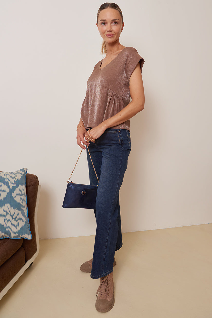 TOP SATINE LAILA