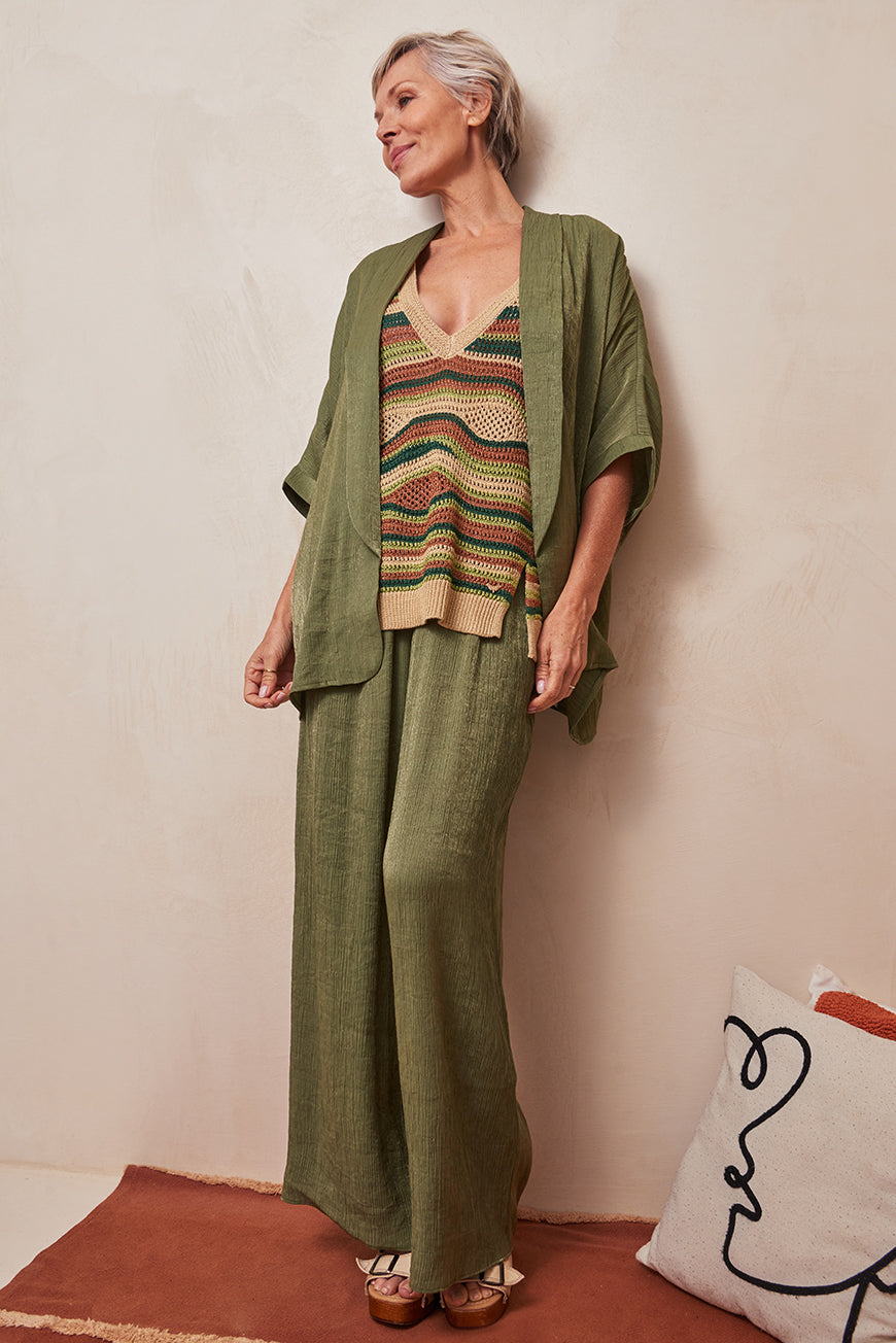 KIMONO GENIA KAKI