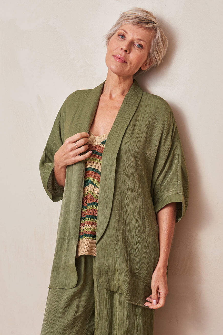 KIMONO GENIA KAKI