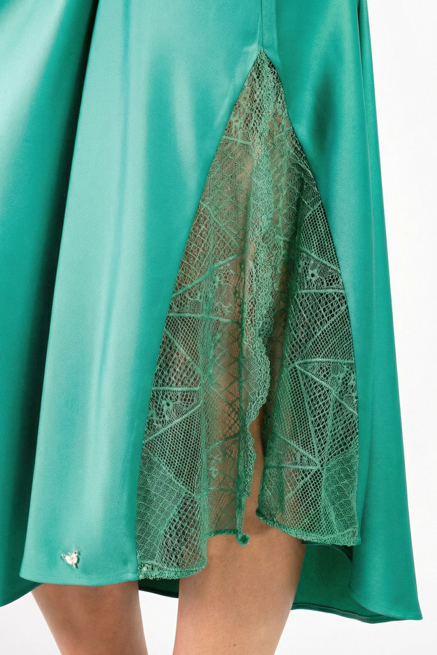 JUPE NAILLA CORIANDRE