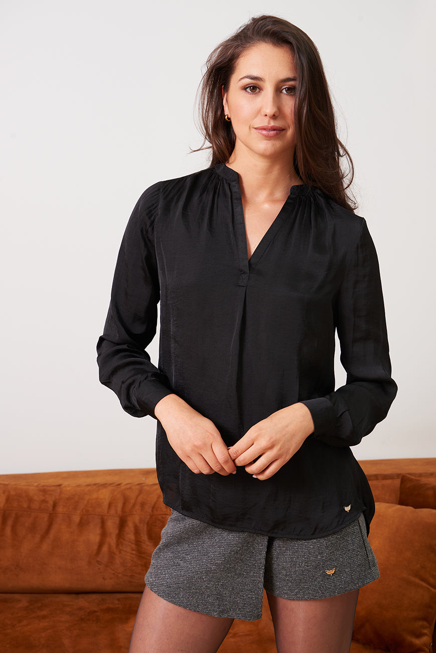 BLOUSE ANGELE NOIR