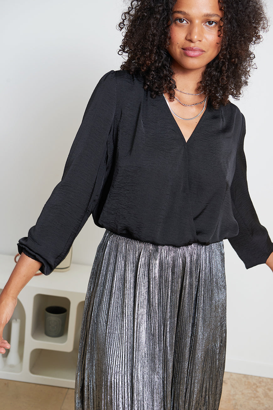 BLOUSE JOHAYNA NOIR