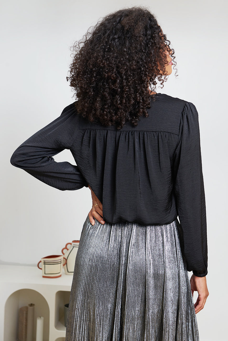 BLOUSE JOHAYNA NOIR