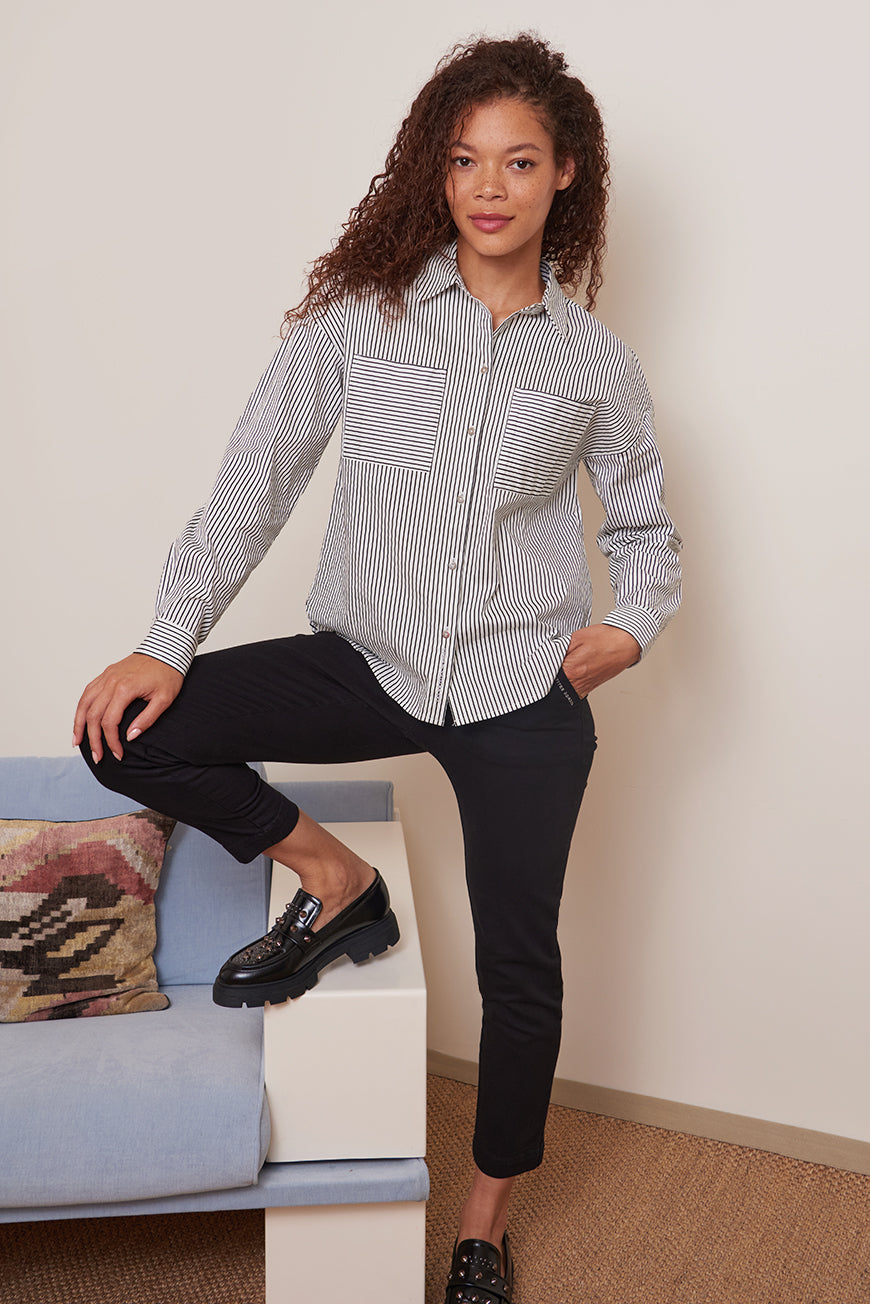 CHEMISE A RAYURES GAELIG