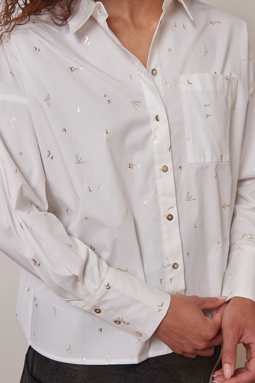 CHEMISE IMPRIMEE BIRDS MELIE