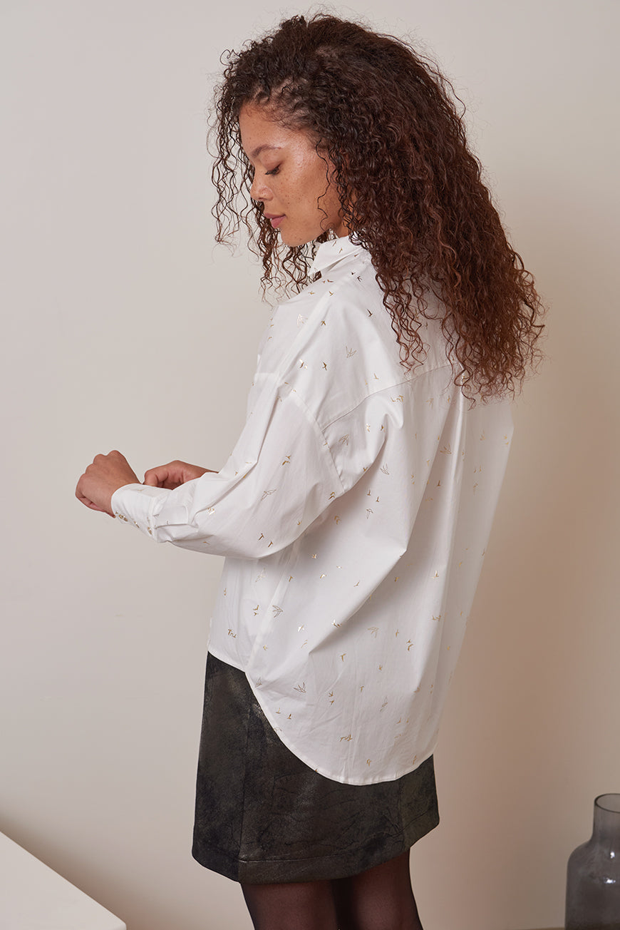 CHEMISE IMPRIMEE BIRDS MELIE