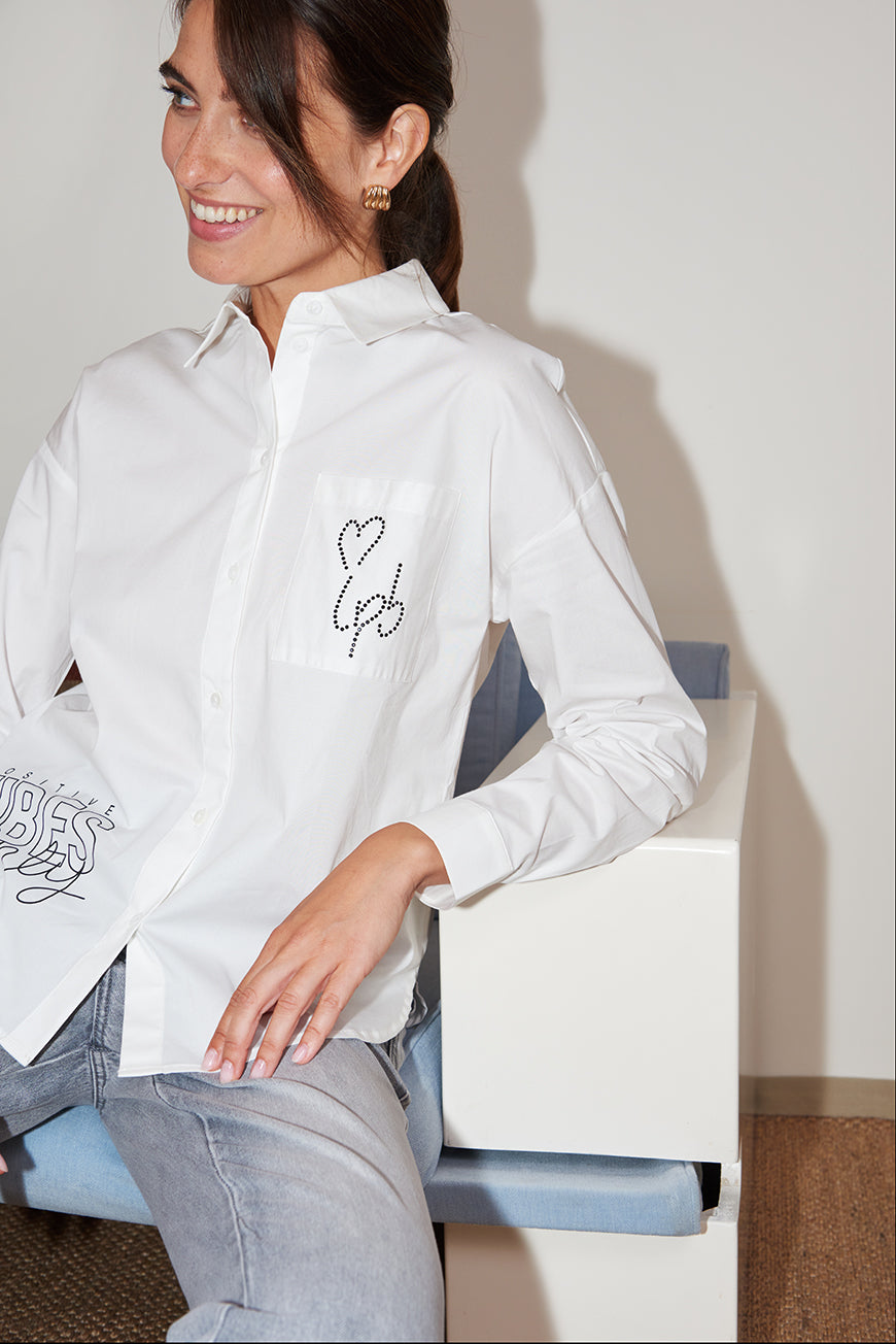 CHEMISE GOOD VIBES GAELIG