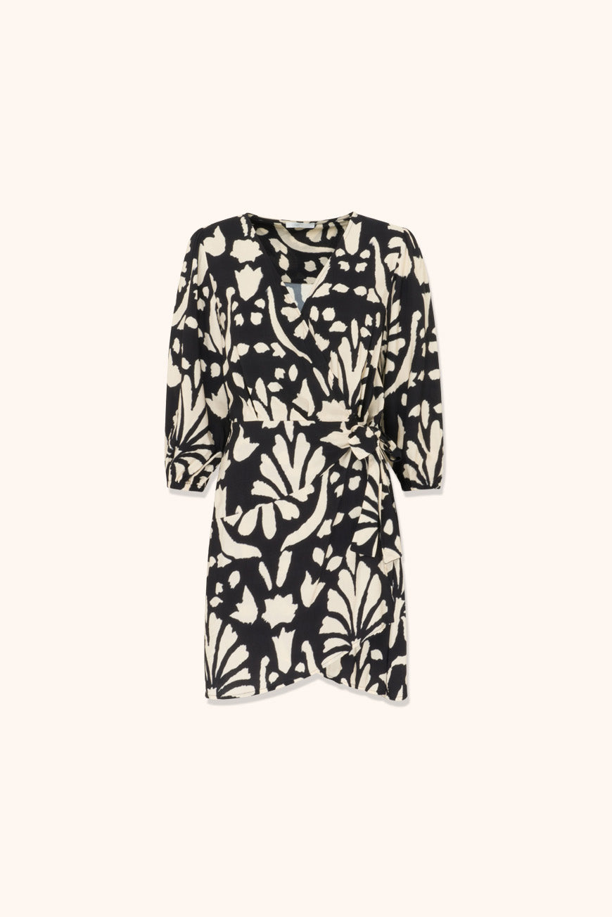 ROBE COURTE CACHE-CŒUR LUCILE
