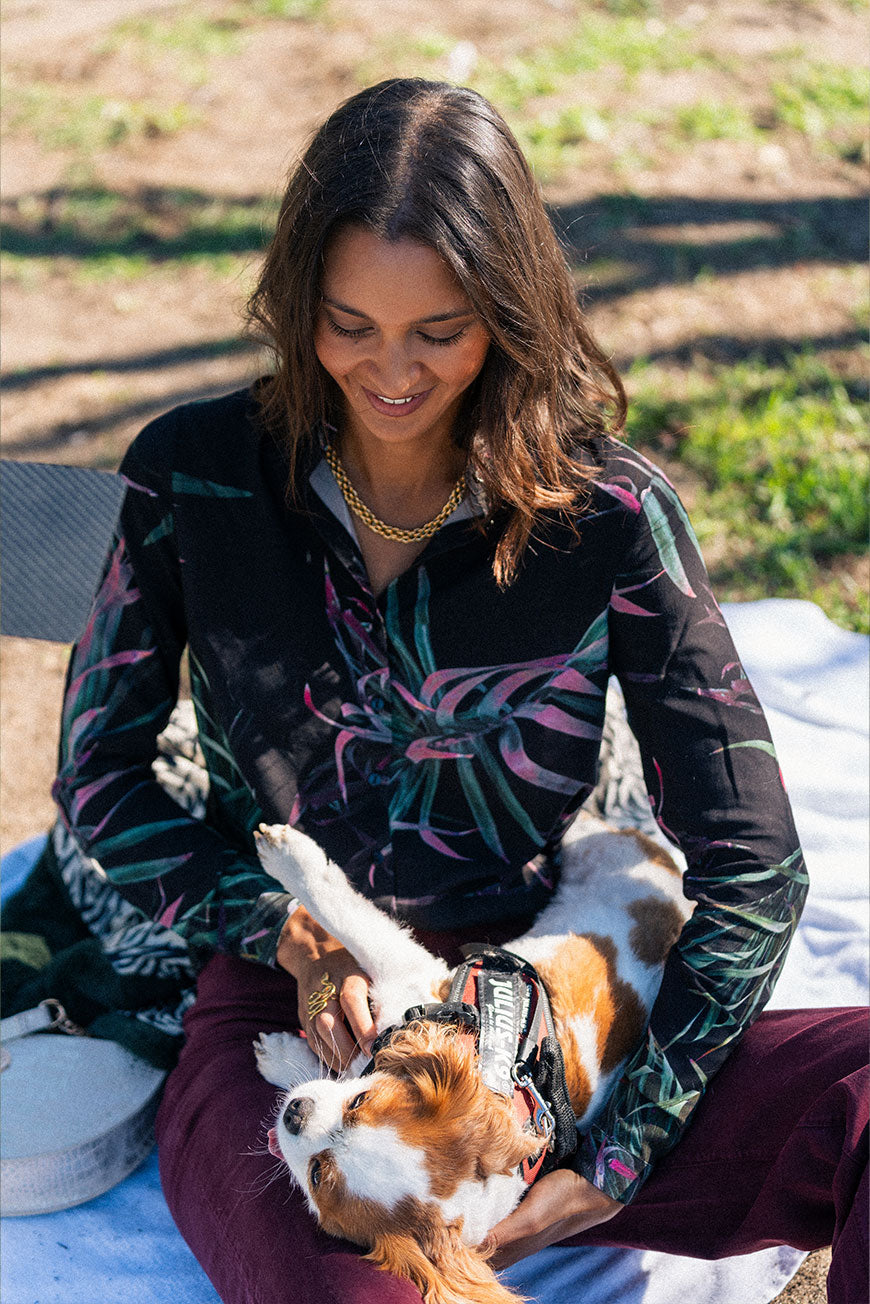 CHEMISE AMBER PRINT IMPERIAL