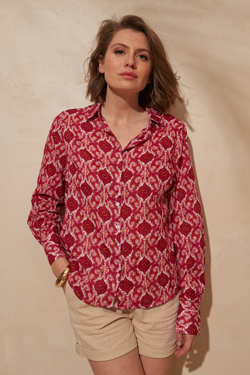 Chemisier Les Petites Bombes CHEMISE EMELIA PRINT BERNAL LES