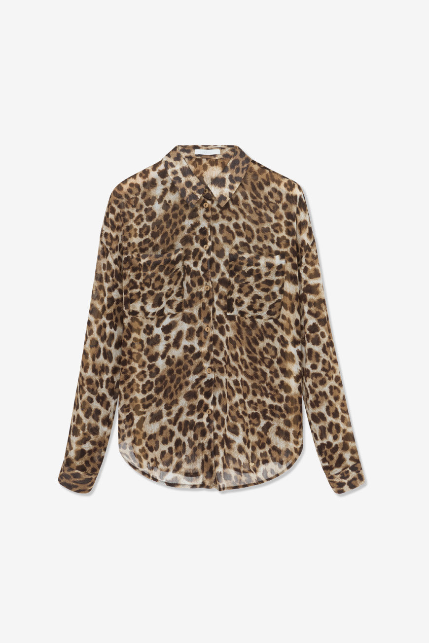 CHEMISE LEOPARD GAELIG