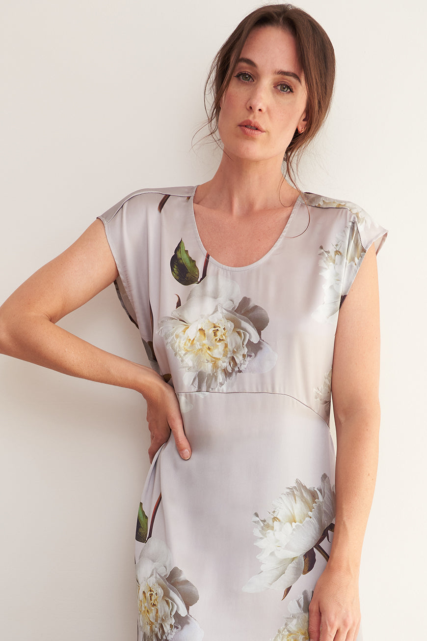 ROBE ELARA PRINT PERLE CEYLAN