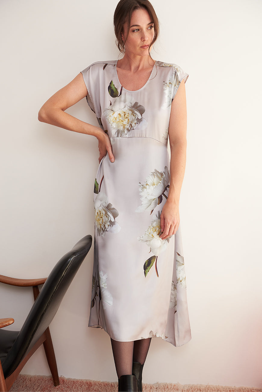 ROBE ELARA PRINT PERLE CEYLAN