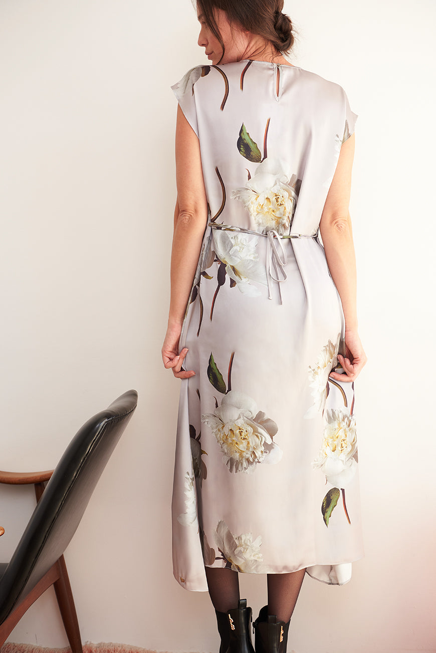 ROBE ELARA PRINT PERLE CEYLAN