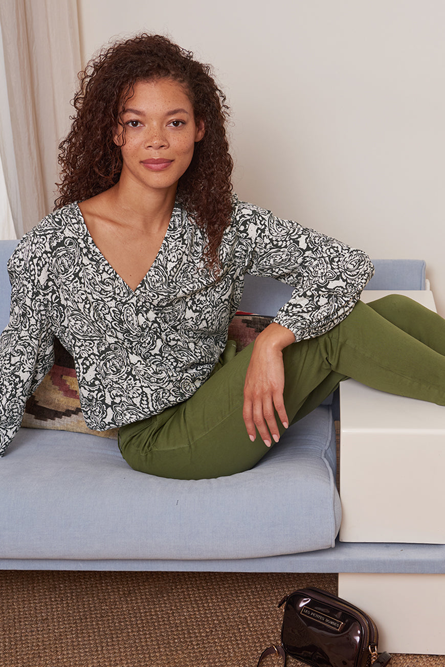 BLOUSE IMPRIMEE JOHAYNA