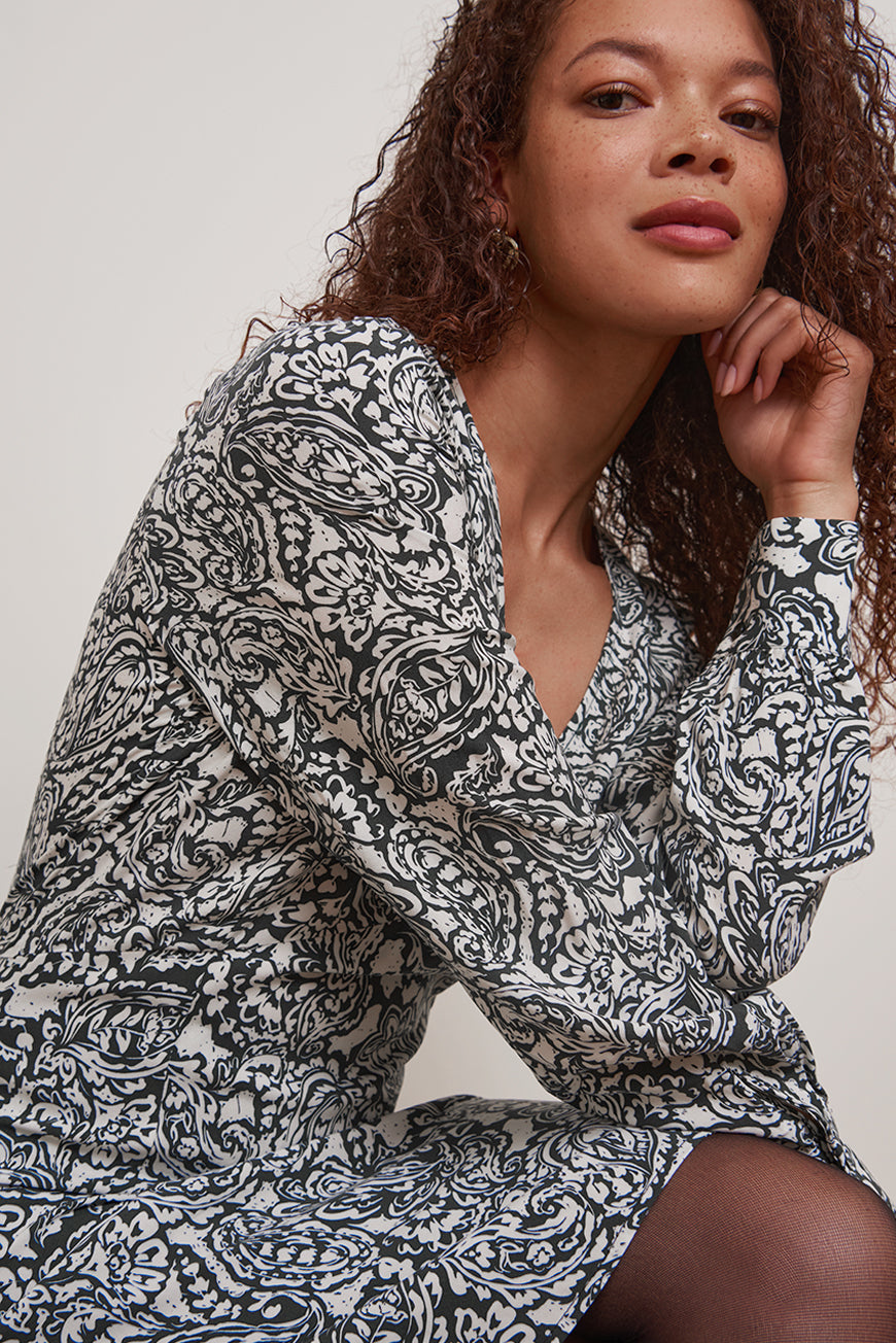 ROBE COURTE IMPRIMEE MELILA