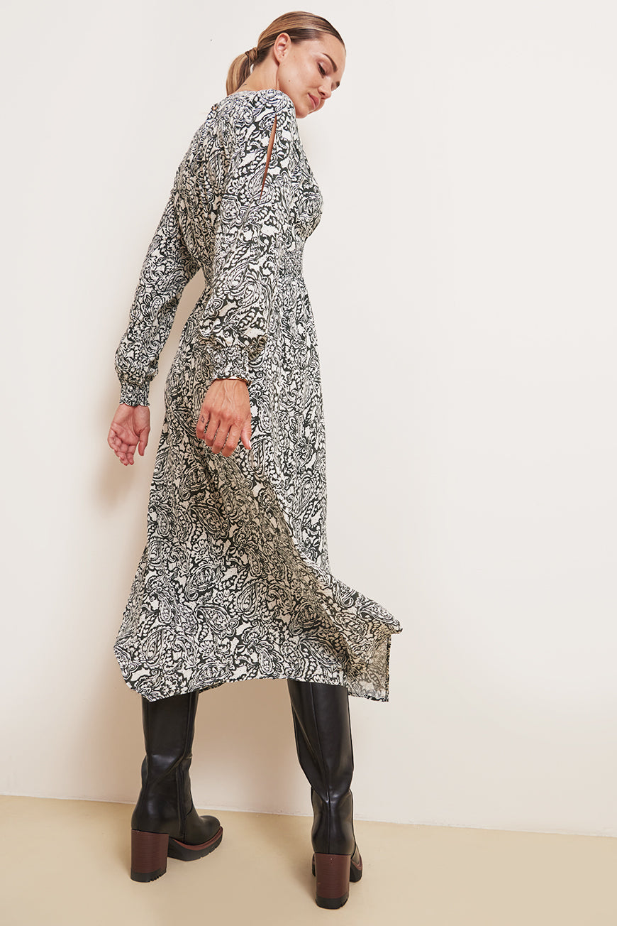 ROBE LONGUE IMPRIMEE GIACOMINA