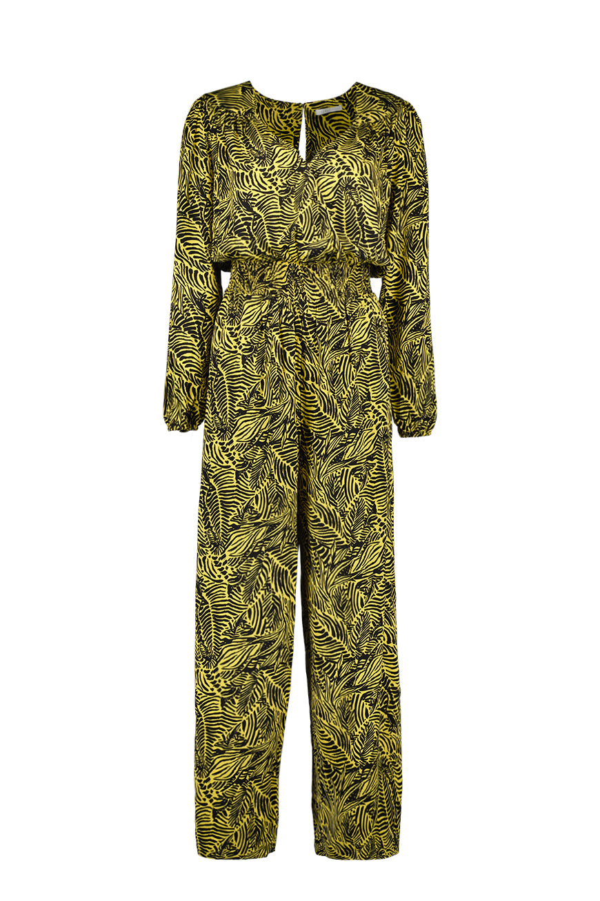 COMBINAISON GENEVE PRINT AMBRE LEAF