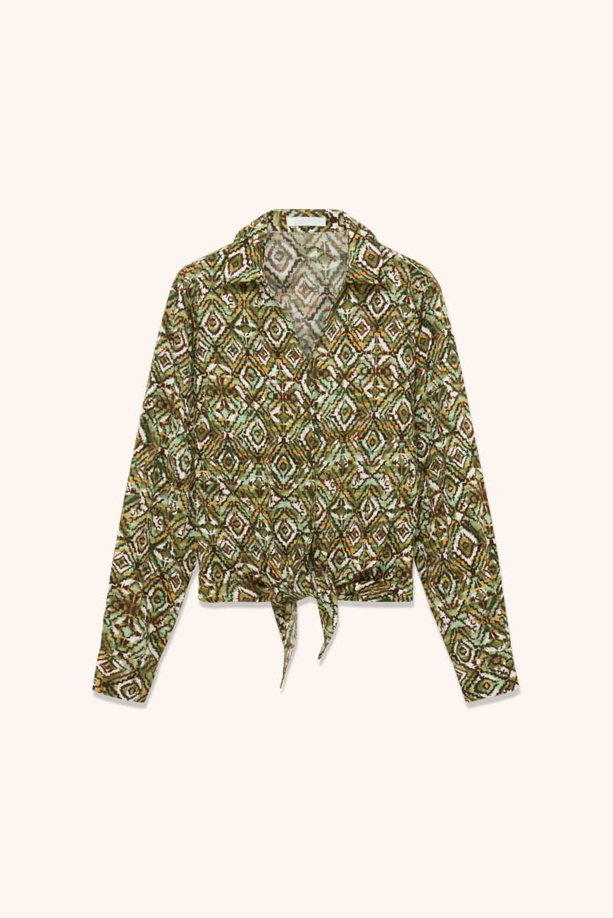 CHEMISE À NOUER FAVA