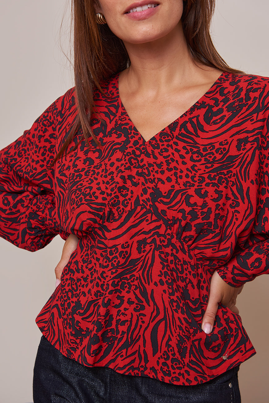 BLOUSE IMPRIMEE MALORINE