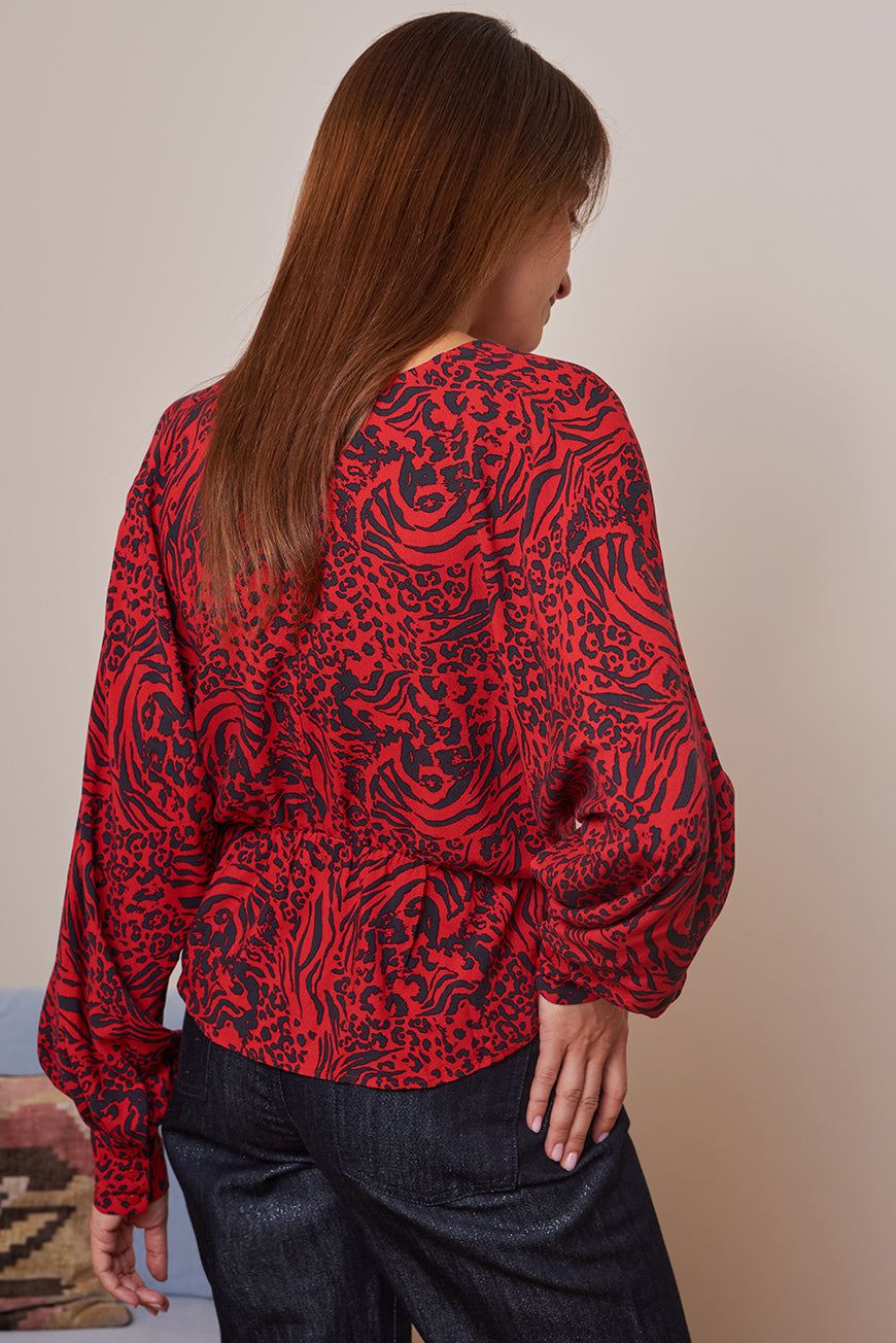 BLOUSE IMPRIMEE MALORINE